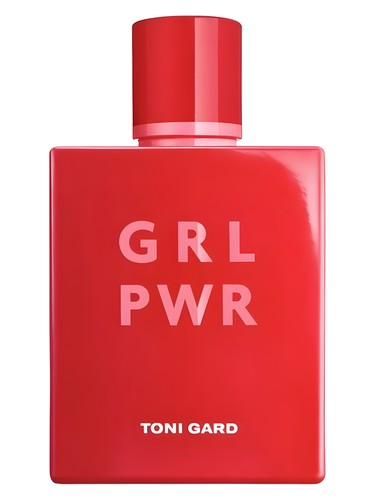Toni Gard GRL PWR fragrance bottle
