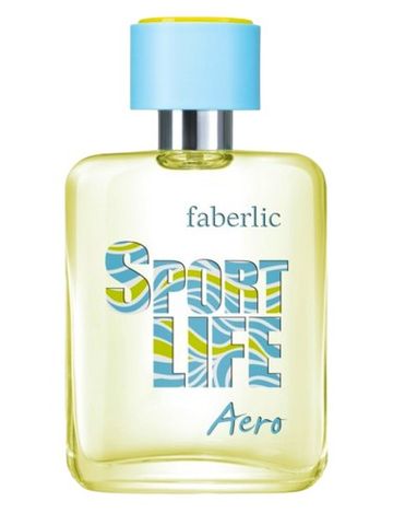 Faberlic Sportlife Aero fragrance bottle