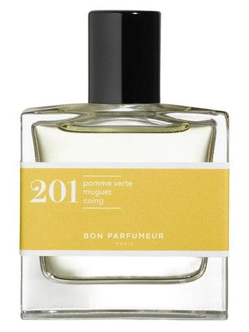 Bon Parfumeur 201 granny smith, lily-of-the-valley, pear fragrance bottle