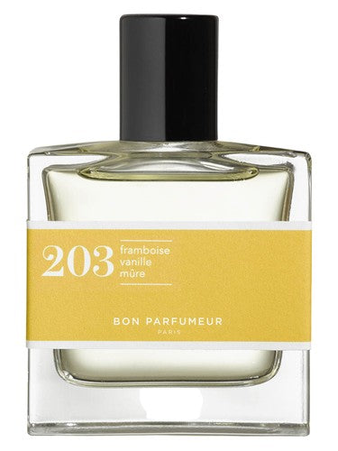Bon Parfumeur 203 raspberry, vanilla, blackberry fragrance bottle