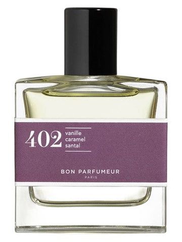 Bon Parfumeur 402 vanilla, toffee, sandalwood fragrance bottle