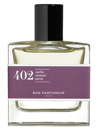 Bon Parfumeur 402 vanilla, toffee, sandalwood fragrance bottle