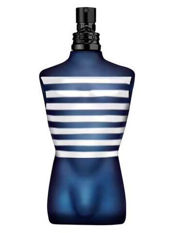 Jean Paul Gaultier Le Male In The Navy fragrance bottle