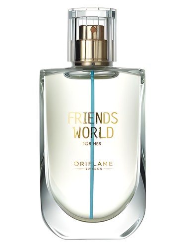 Oriflame Friends World For Her fragrance bottle