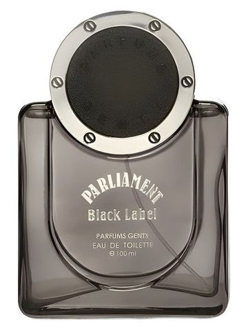 Parfums Genty Parliament Black Label fragrance bottle