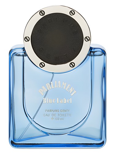 Parfums Genty Parliament Blue Label fragrance bottle