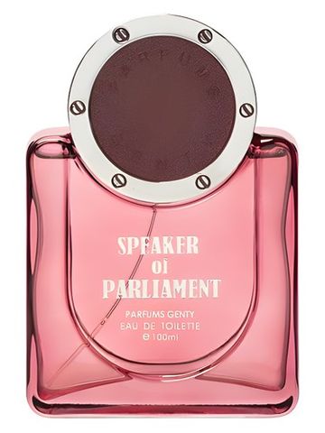 Parfums Genty Speaker of Parliament fragrance bottle