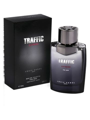 Louis Varel Traffic Extreme For Men fragrance bottle