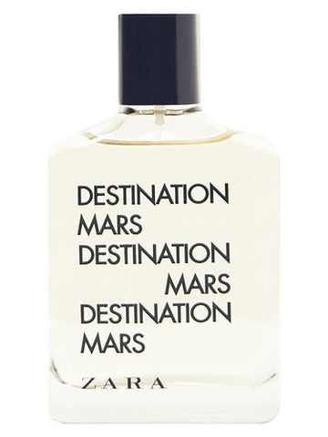 Zara Destination Mars fragrance bottle
