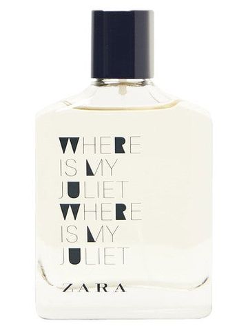 Zara Where Is My Juliet fragrance bottle