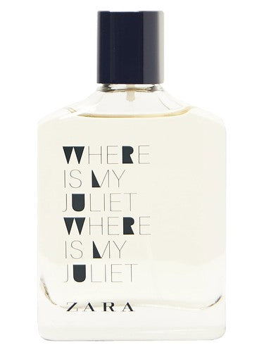 Zara Where Is My Juliet fragrance bottle