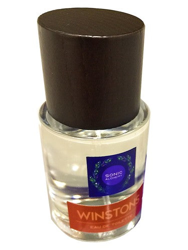 Sonic Alchemy Winstons fragrance bottle