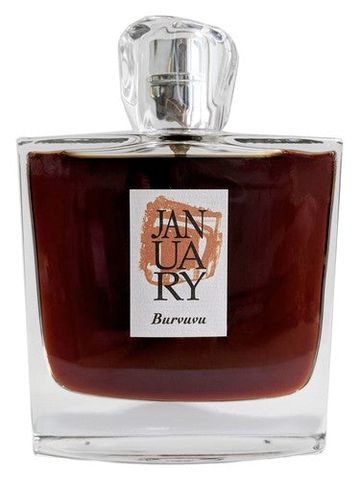 January Scent Project Burvuvu fragrance bottle