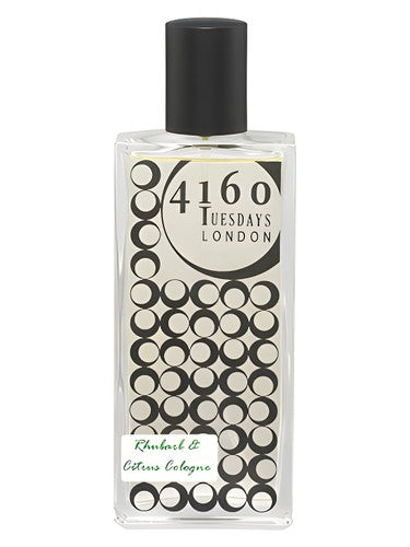 4160 Tuesdays Rhubarb and Citrus Cologne fragrance bottle