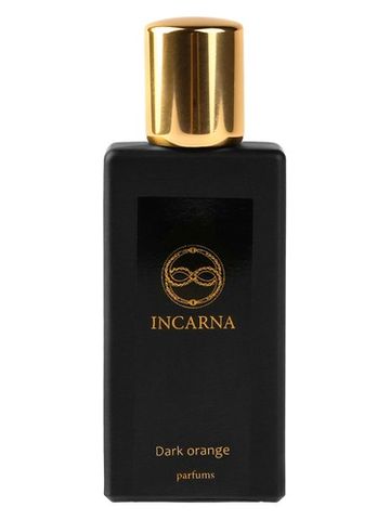 Incarna parfums Dark orange fragrance bottle