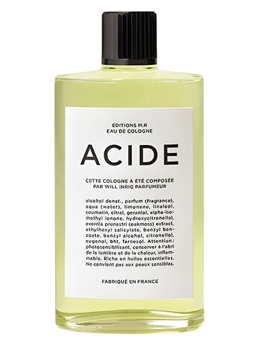 Editions M. R. Acide fragrance bottle