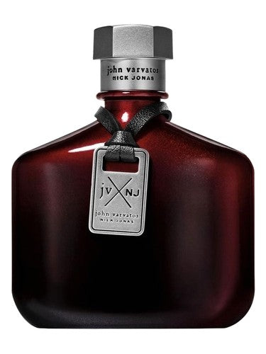 John Varvatos JV x NJ Crimson fragrance bottle