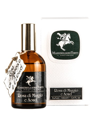 Il Profumiere Rosa di Maggio e Aoud fragrance bottle