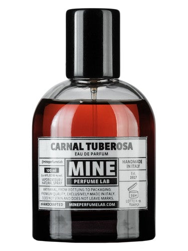 Mine Perfume Lab Carnal Tuberosa fragrance bottle
