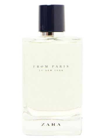 Zara From Paris To New York fragrance bottle