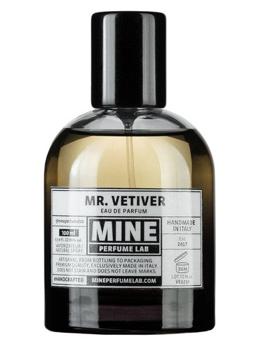 Mine Perfume Lab Mr. Vetiver fragrance bottle