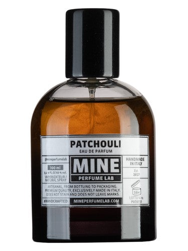 Mine Perfume Lab Patchouli fragrance bottle