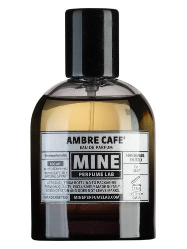 Mine Perfume Lab Ambre Cafe' fragrance bottle