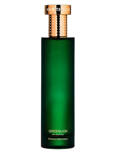 Hermetica Greenlion fragrance bottle