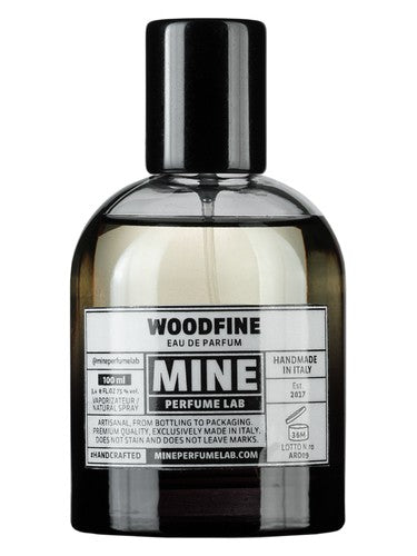 Mine Perfume Lab Woodfine fragrance bottle