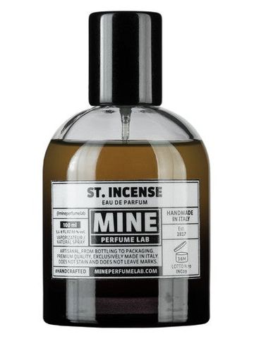Mine Perfume Lab St. Incense fragrance bottle