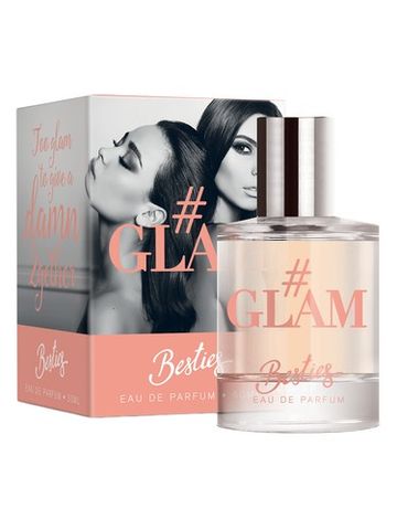 Besties #Glam fragrance bottle