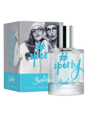 Besties #Sporty fragrance bottle
