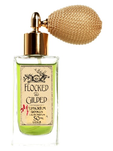 Euphorium Brooklyn Flocked & Gilded fragrance bottle