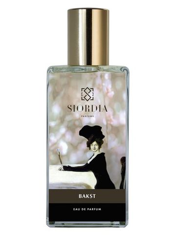 Siordia Parfums Bakst fragrance bottle