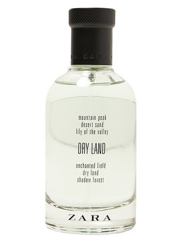 Zara Dry Land fragrance bottle