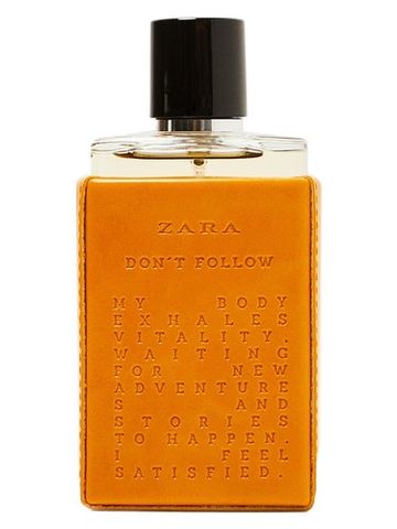 Zara Don't Follow fragrance bottle