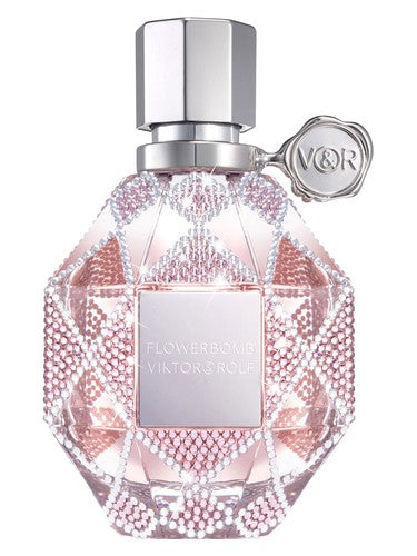 Viktor Rolf Flowerbomb Swarovski® Holiday Limited Edition fragrance bottle
