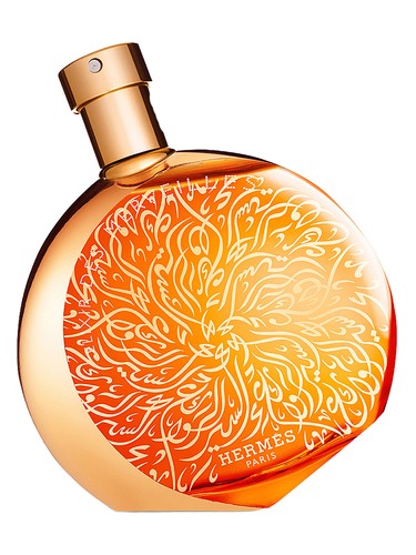 Hermès Elixir Des Merveilles Calligraphie fragrance bottle