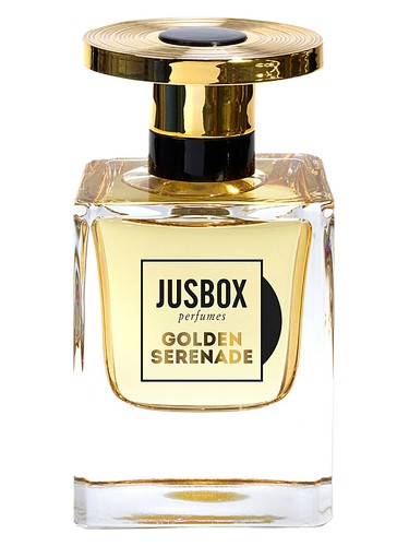 Jusbox Golden Serenade fragrance bottle