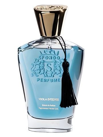 Sfondo Perfume Viola Intense fragrance bottle