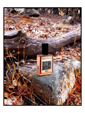 Solstice Scents Monarch fragrance bottle