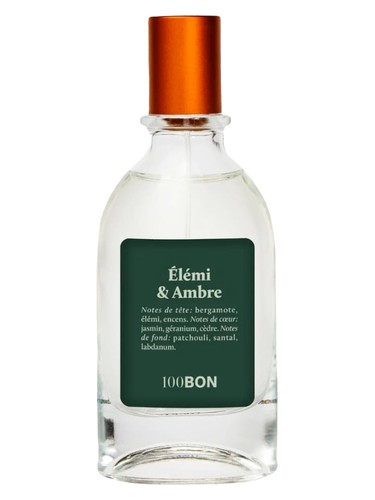 100 Bon Elemi & Ambre fragrance bottle