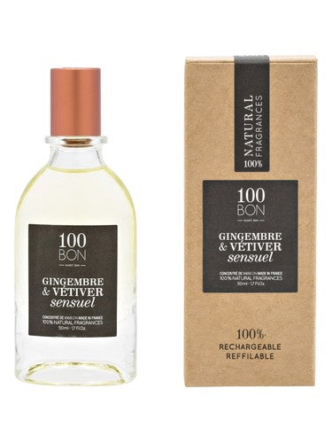 100 Bon Gingembre & Vétiver Sensuel fragrance bottle