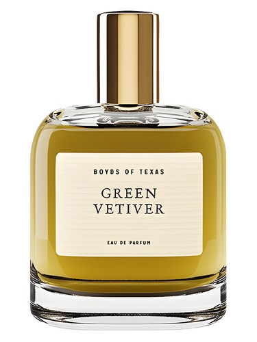 Boyd's of Texas Green Vetiver fragrance bottle