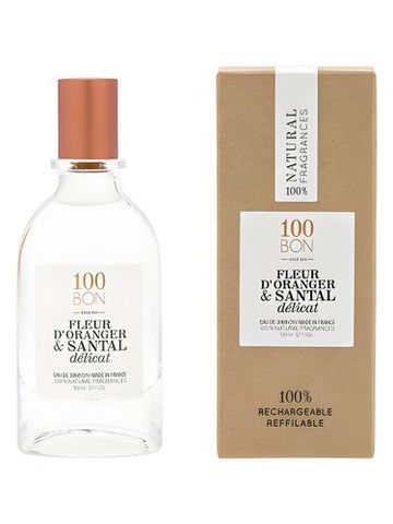 100 Bon Fleur D'Oranger & Santal Délicat fragrance bottle