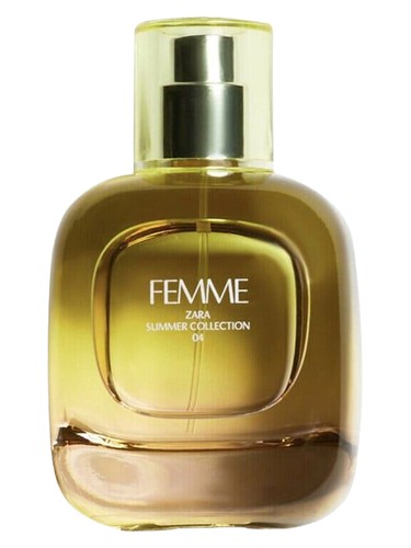 Zara Femme Summer fragrance bottle