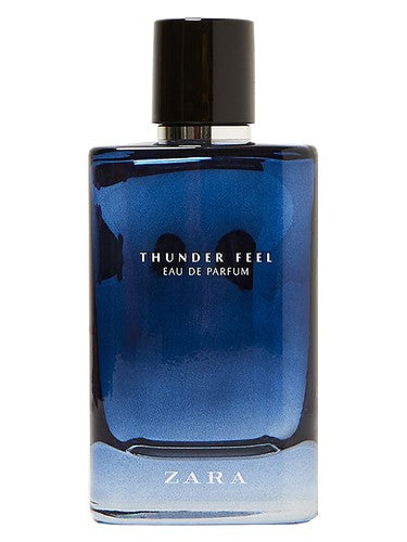 Zara Thunder Feel fragrance bottle