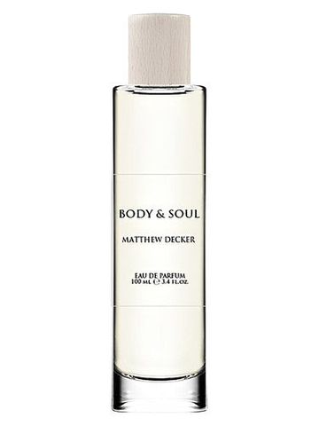 Matthew Decker Body and Soul fragrance bottle
