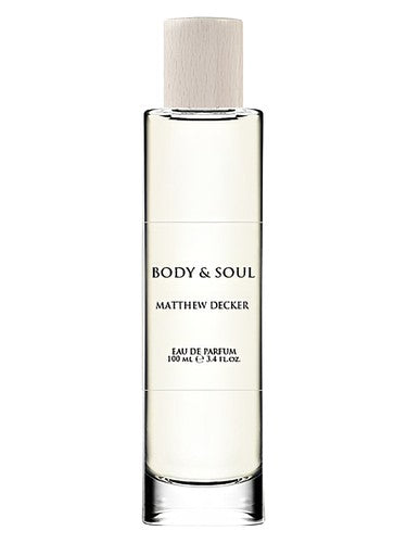 Matthew Decker Body and Soul fragrance bottle