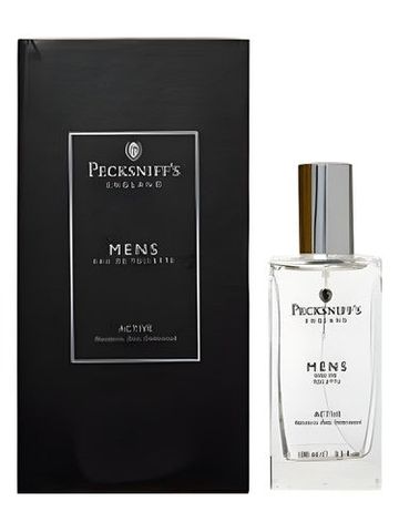 Pecksniff s Active fragrance bottle